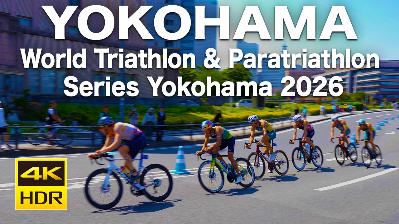 【4K🇯🇵】World Triathlon & Paratriathlon Series Yokohama 2026 [Elite Men]_Hilights