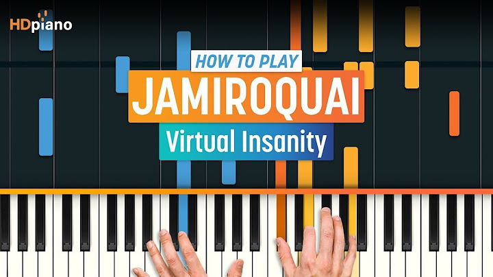 Virtual Insanity Piano version - Piano performance video thumbnail