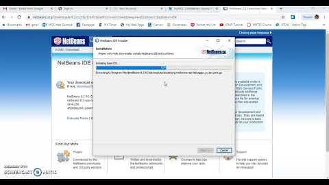 Installing NetBeans 8.2 on Windows 10