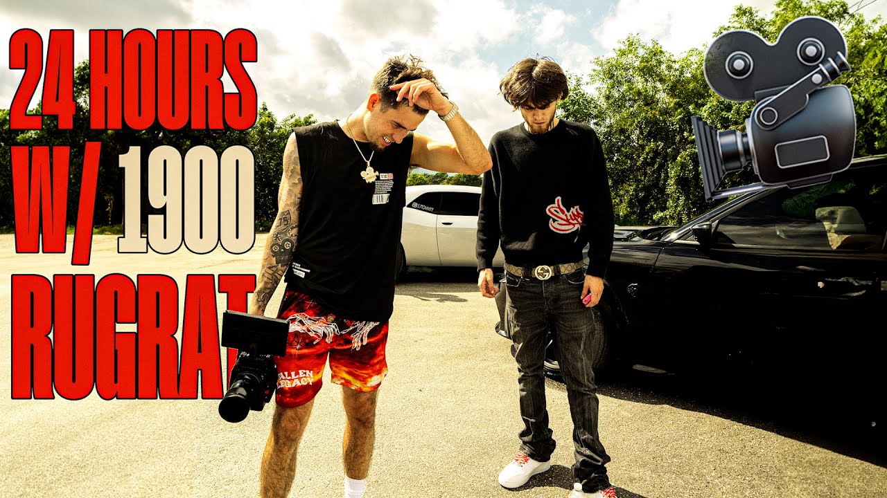 洋楽 G-RAP KROWN DRAMA CURSED TO MACK 24 HOURS WITH 1900RUGRAT (CLEAN N DIRTY BEHIND THE SCENES