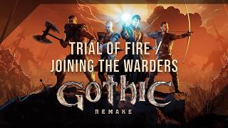 Gothic 1 Remake (Hard + Permadeath) 100% Walkthrough Part 28 Trial of Fire / Joining the Warders