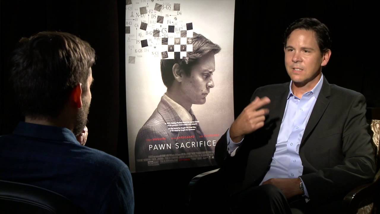 Tobey Maguire Gets Recruited for a Chess War in 'Pawn Sacrifice' Clip