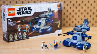 LEGO Star Wars Armored Assault Tank (AAT) Set REVIEW - 75283 - YouTube