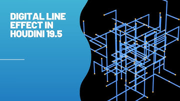 Digital Line Effect in Houdini 19.5