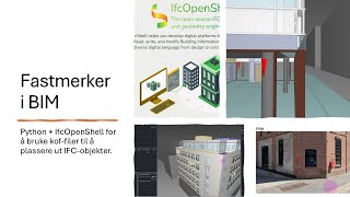 Fastmerker i BIM med Python og IfcOpenShell
