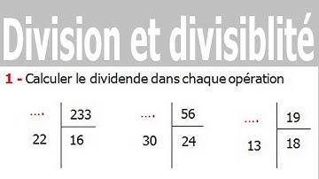 Maths 6ème - Division et divisibilité Exercice 10