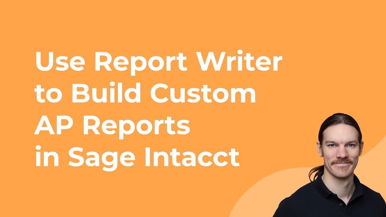 Как создавать пользовательские отчеты по дебиторской задолженности в Sage Intacct с помощью средс...