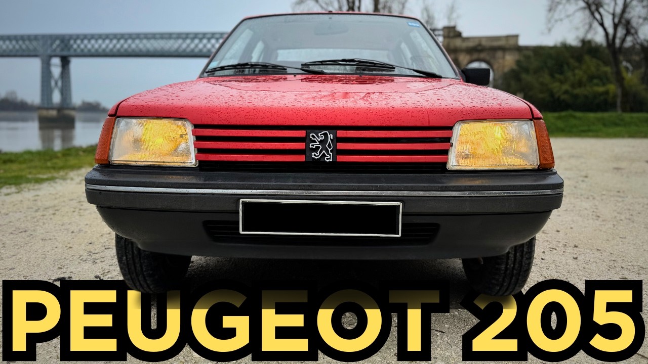 ESSAI - 🇫🇷 PEUGEOT 205 SR 1983, on dit MERCI QUI ?