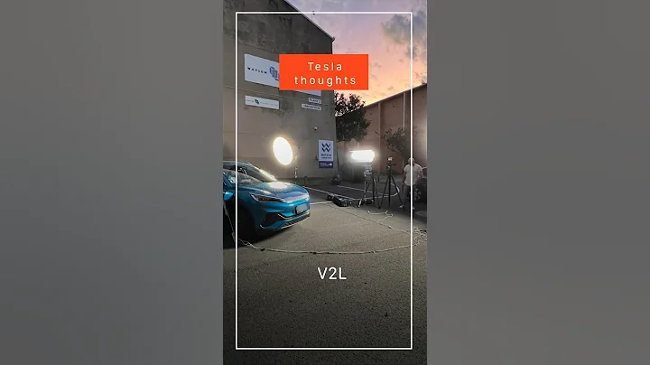 Tesla thoughts vehicle to load #tesla #v2l #ev