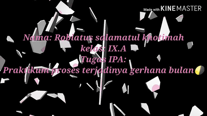 Apa hubungan kegiatan ini dengan kronologi terjadinya gerhana bulan dan matahari jelaskan brainly