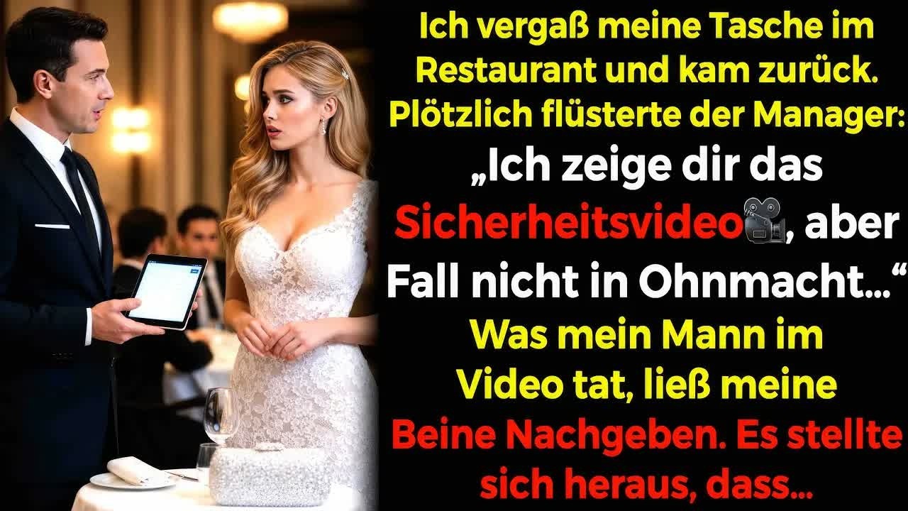 Tasche vergessen, zurück👜 Manager flüsterte🤔 „Sieh das Sicherheitsvideo🎥 Aber nicht…“⁉️