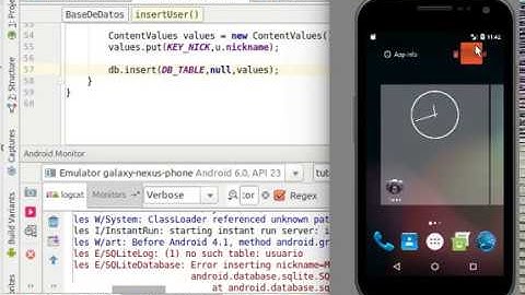 Android studio - Bases de datos - Tutorial español