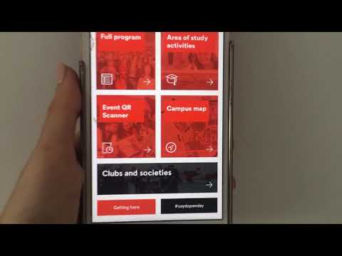 Orientation Week: QR Code Scanning