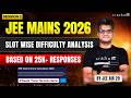 JEE Main 2026 Complete Shift & Subject Analysis by Maruti Sir