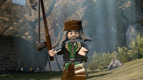 LEGO The Hobbit How to Unlock Percy & Free Play Gameplay