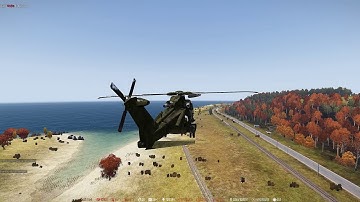 Merlin Auto Rotation Landing