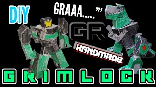 How To Make Grimlock Diy Grimlock Transformers Robot In Disguise