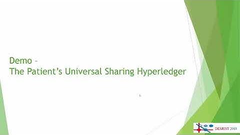 DESRIST2018_Sharing clinical pathways: A blockchain-based design