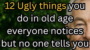 12 Ugly habits in old age that make people uncomfortable but no one tells you