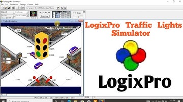 EP 9 LogixPro Traffic lights Programming | PLC Programing | Traffic lights simulator | PLC