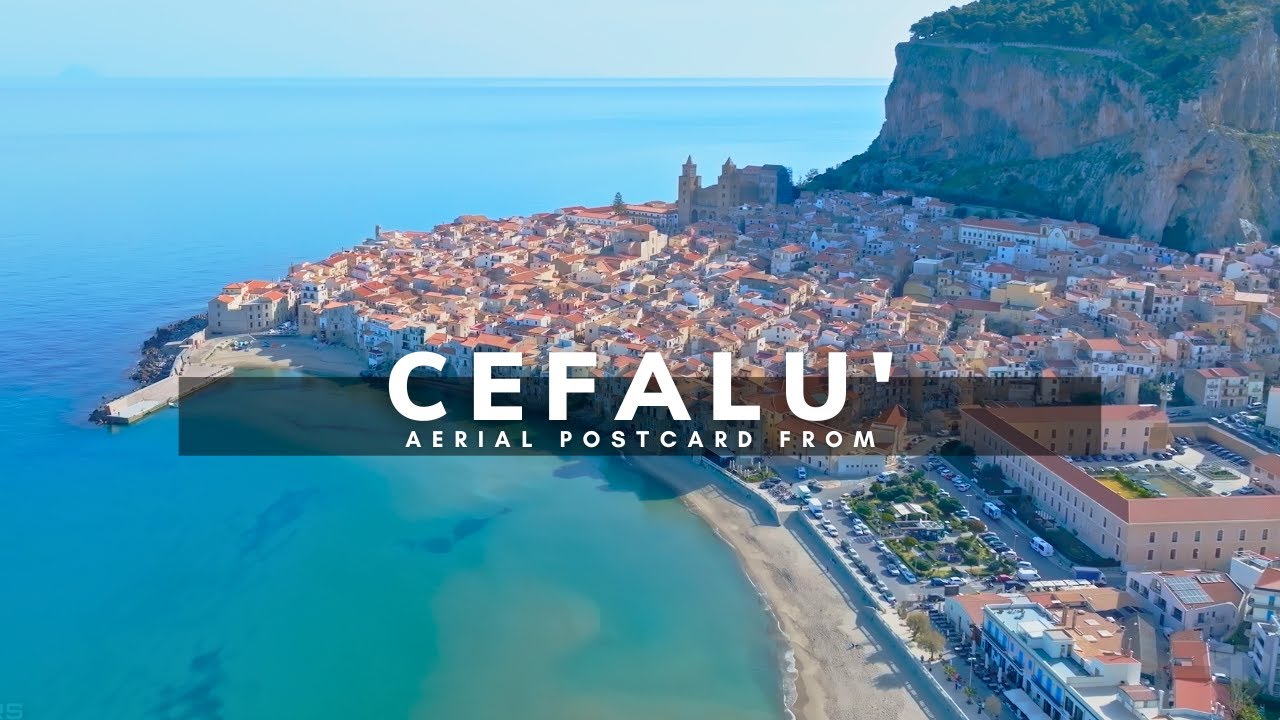 Postcard from Cefalù - Sicily - Mavic 3 Classic Drone 4k
