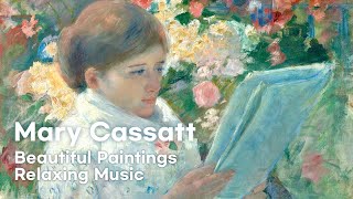 드가의 예술 동반자, 미국 인상파 화가 메리 카사트 명화 따뜻한 그림 임윤찬 바흐 신포니아 15곡 클래식 음악