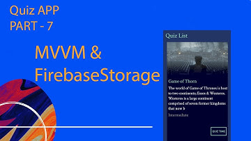 Quiz App | MVVM and Firestore Architecture Quiz APP PART - 7 | Android | 2020