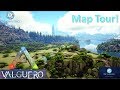 Valguero Map Tour - Exploring the Ark Map Mod - One of the Best Ark Maps ever!