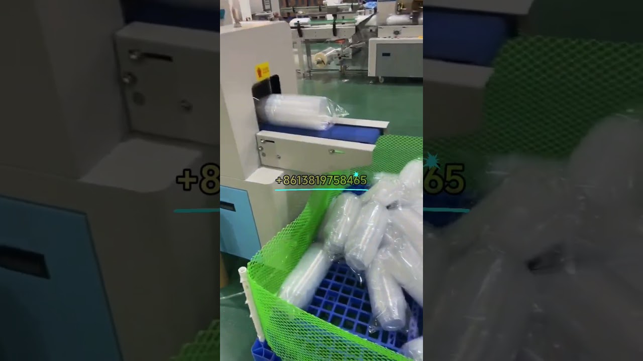 Lids, Bowl, cups containers,punnet auto packing machine to save time and labor.