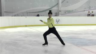 2015 Isu Jgp - Logroño Men Short Program He Zhang Chn