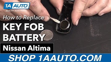 How to Replace Battery Key Fob 02-06 Nissan Altima