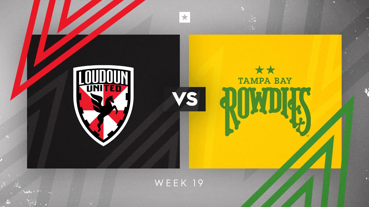 Tampa Bay Rowdies X Loudoun United FC: Ficha do jogo