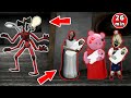 Monster Head vs Granny vs Baldi - funny horror animation parody (the funniest episodes)