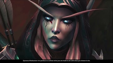 Sylvanas & Anduin Epilogue Cutscene 9.2.5