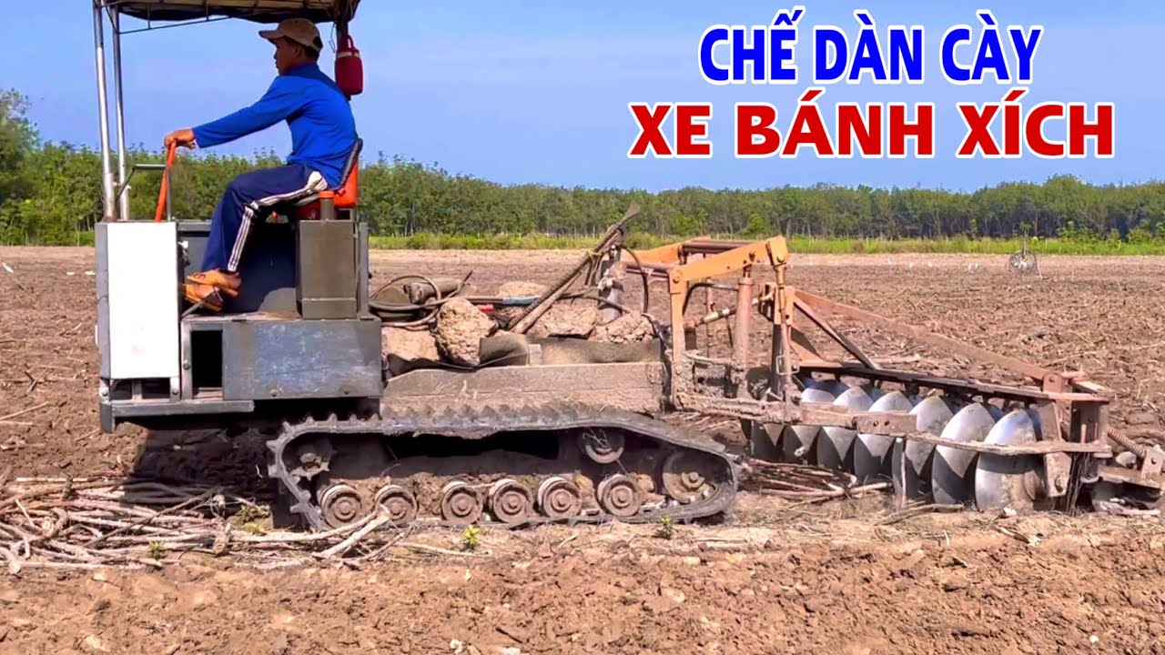 Bánh Xích Chế Dàn Cày 7 Chảo Ở Tân Châu, Thiện Vũ TV