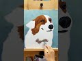 Dog's Sneaky Smile Custom Paintings For Your Pet Lovers Home Decor Wall Decor