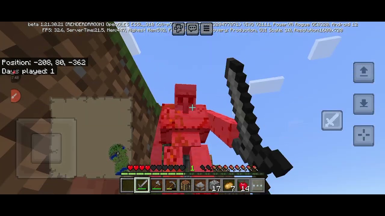 I found a village Minecraft survival series gameplay # 1 - YouTube
