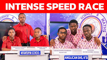 🔥 Heated SPEED RACE Btn Mfantsipim School and KASS | #NSMQ2025