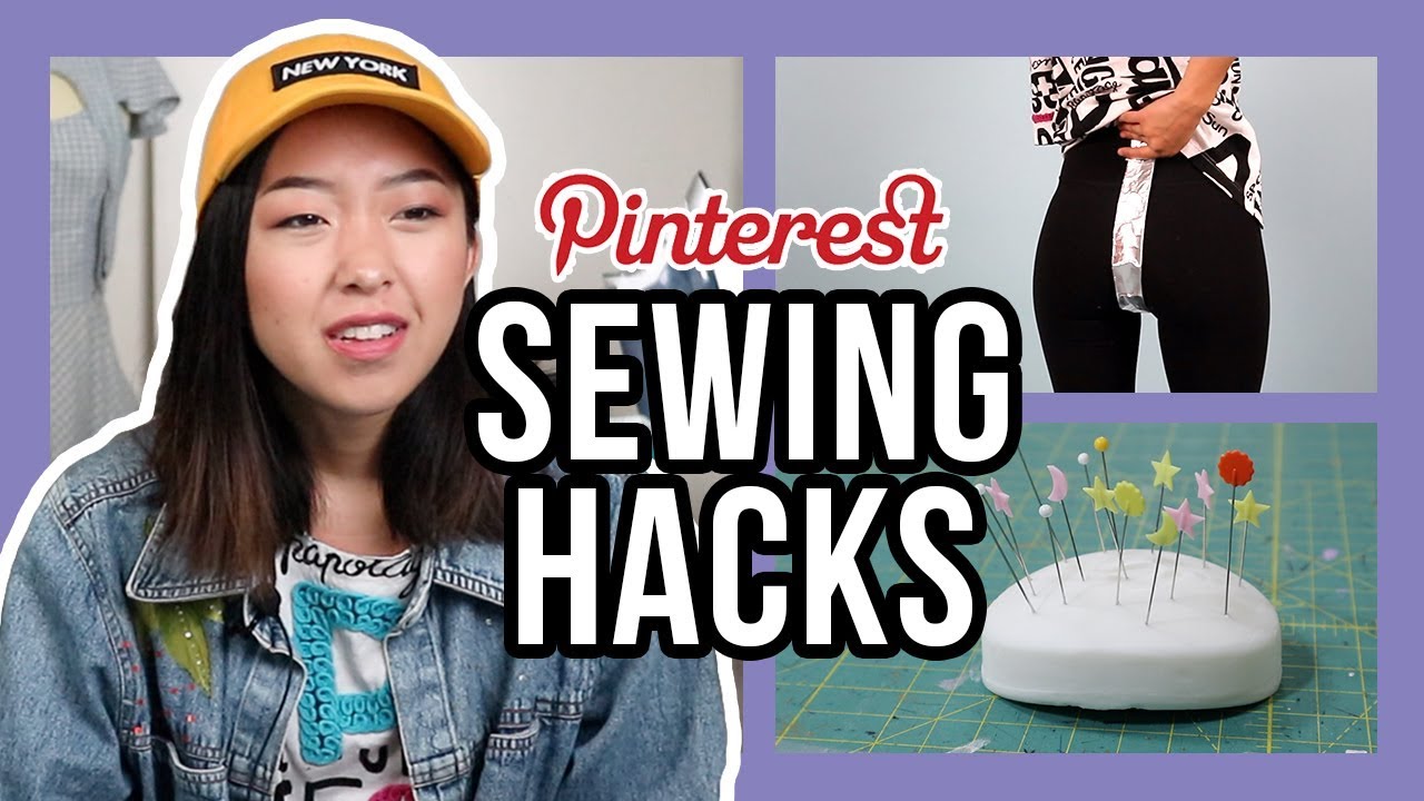 10 Sewing Hacks from Pinterest! YouTube