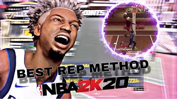 *NEW* BEST REP METHOD NBA 2K20! HOW TO REP UP FAST IN NBA 2K20! FASTEST WAY TO HIT LEGEND!
