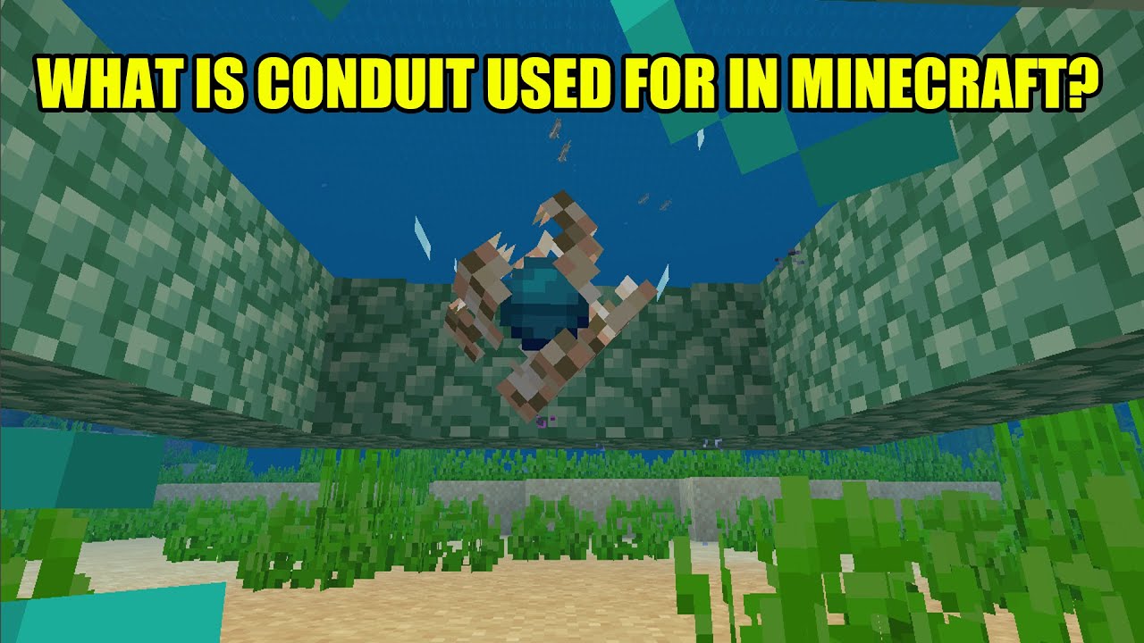 What Are Conduits Used for in Minecraft? YouTube