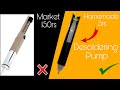 How to make desoldering pump