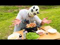 キャンプ場で本気のサムギョプサルを作る