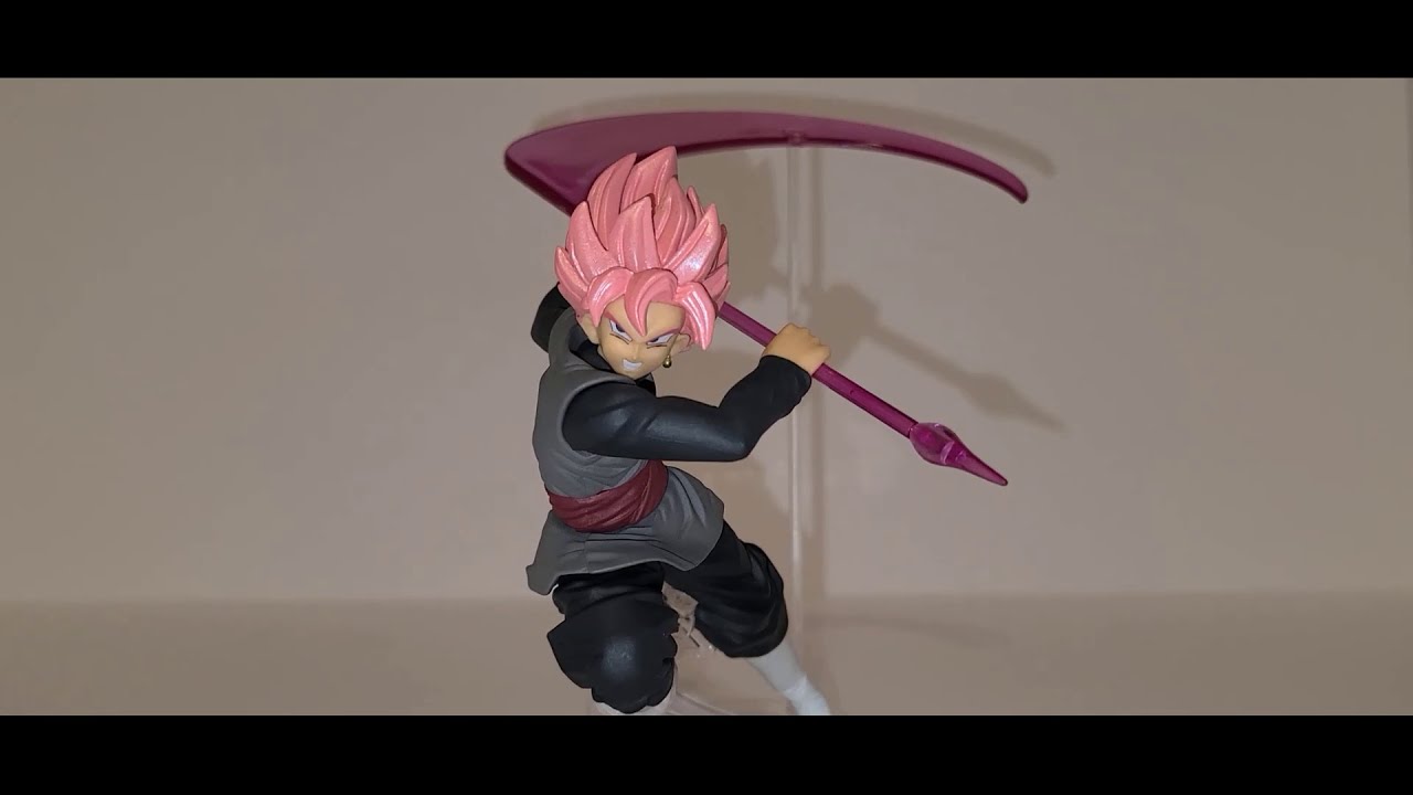 Figura Dragon Ball Flash - Super Sayan Rosé Goku Black