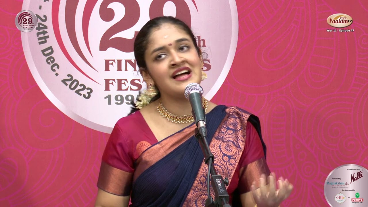 Spoorthi Rao Vocal Concert   Mudhras 29th Fine Arts Festival