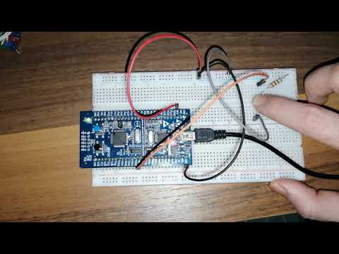 Led & Button Application with STM32