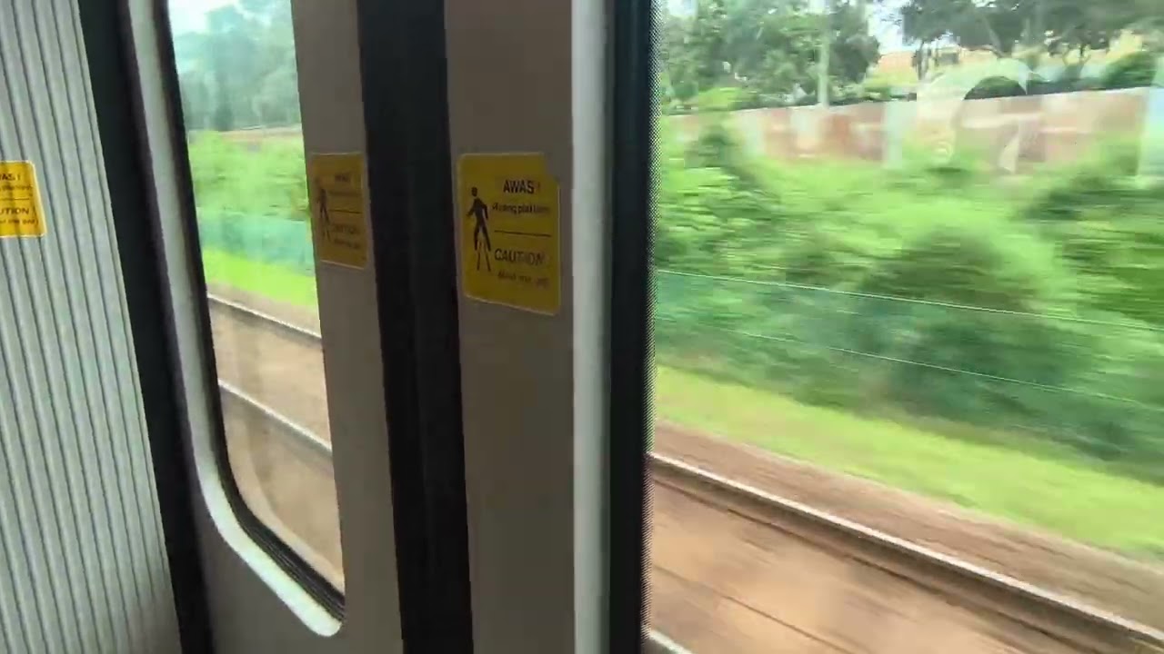 KLIA Ekspres Siemens Desiro ET425M KLIA T2 to KL Sentral [X1-08]