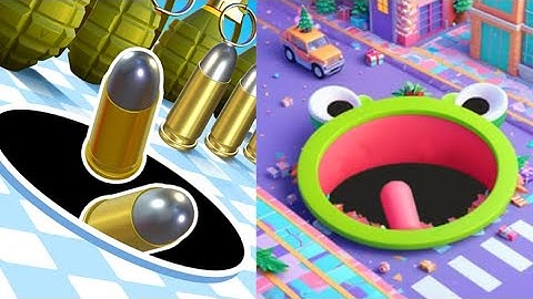 Hole.io vs AttackHole - All Max level ( New Update ) Max level, ASMR games