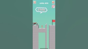 Draw bridge puzzle game level 2372 #drawing #game #Shorts