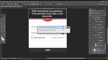 How to Import PSD files to create screens